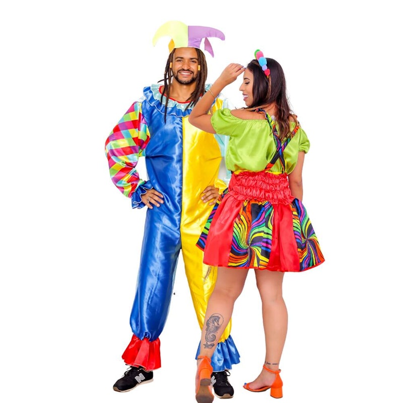 Fantasia de Casal Palhacinhos 2