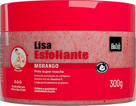 Esfoliante Morango Bio Soft 300 g 1