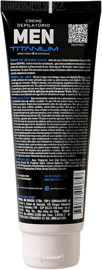 Creme Depilatório Men Corporal 2