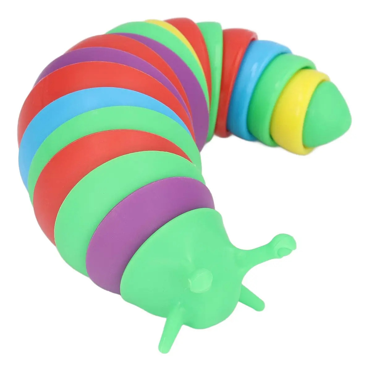 Lesma Articulada Fidget Toy Slug 3D 5