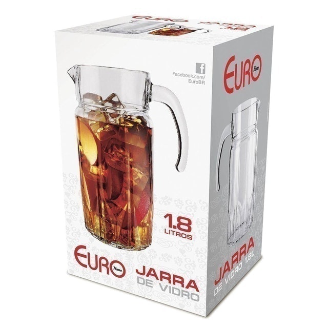  Jarra de Vidro 1,8 l 3