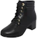 MODARE Bota Coturno Cano Curto Feminina Conforto Modare 1