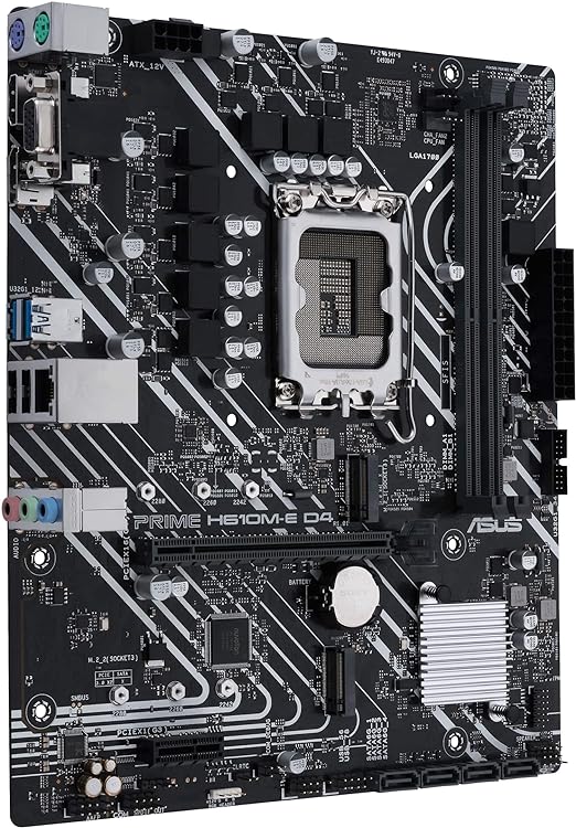 Placa-Mãe Prime H610M-E D4 4