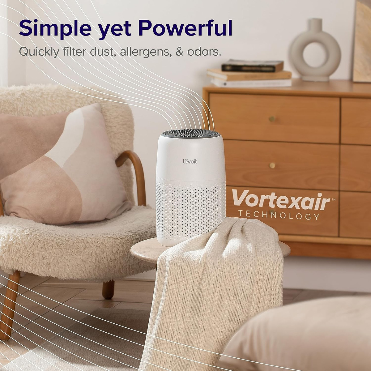 Purificador de Ar para Quarto Levoit 5