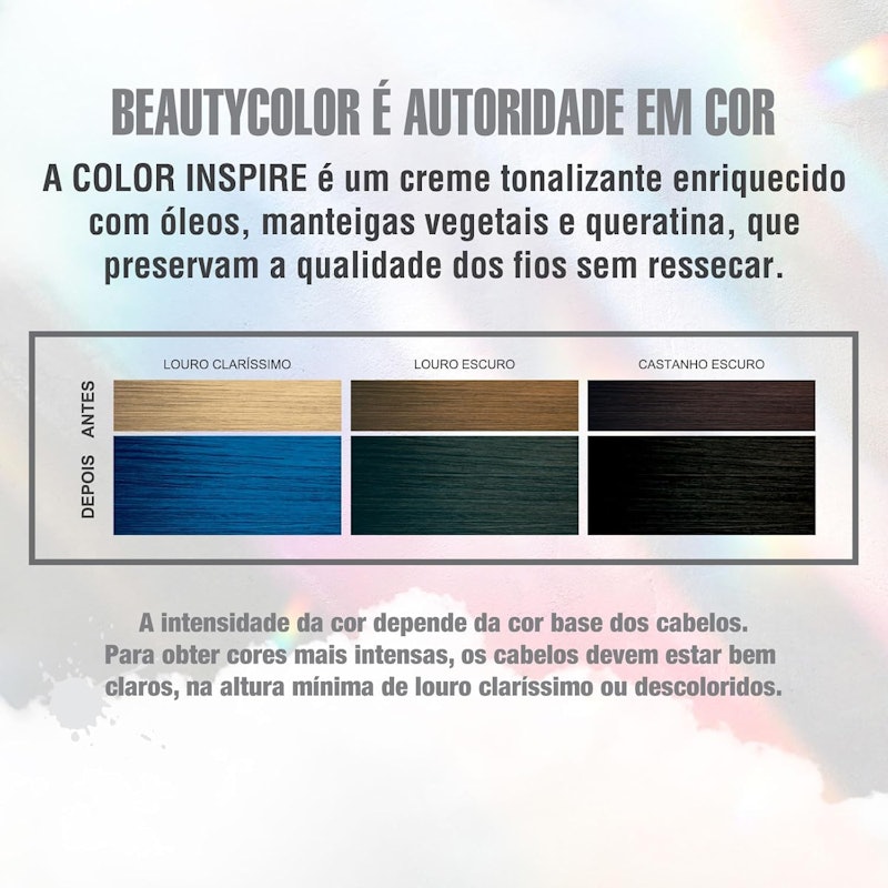 Tonalizante de Pigmentação Direta Color Inspire - Blue Moon 4