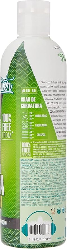 Shampoo Babosa Limpa e Hidrata 3