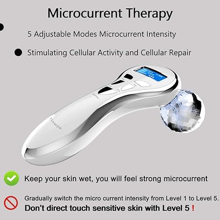 Rolo Massageador Facial de Microcorrente 4D Yeamon 3