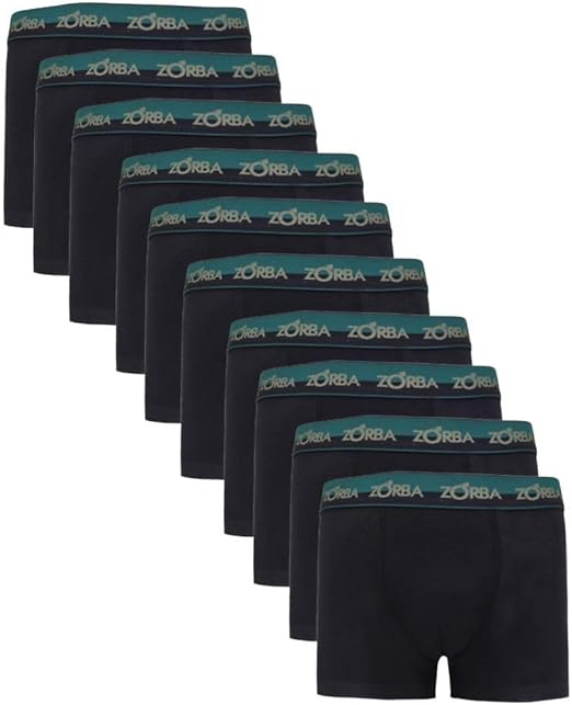 Kit 10 Cuecas Zorba Boxer Max Algodão 702 1