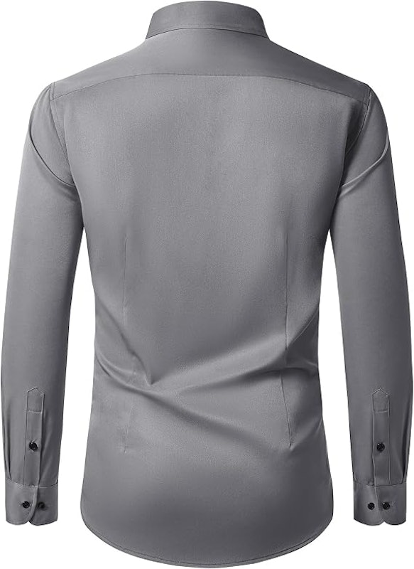 Camisa Social Masculina de Manga Comprida Lusead 2