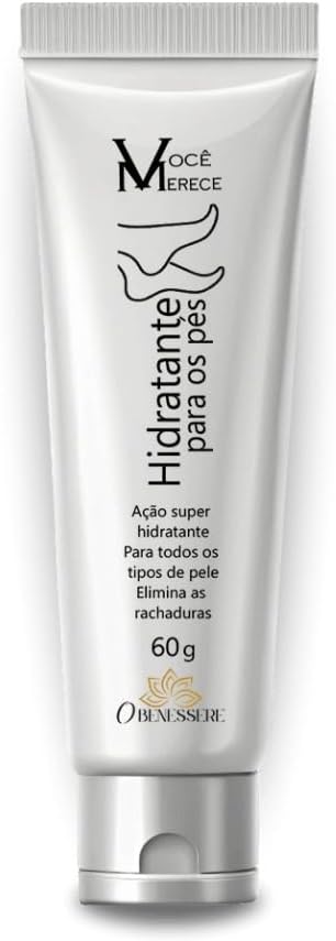 Hidratante para os Pés Ureia + Ácido Salicílico O Benessere Nutrition 1