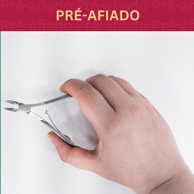 Alicate para Cutículas Aço Inox 2
