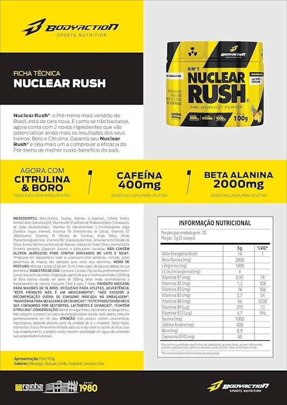 Pré-Treino Nuclear Rush 2