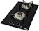 FISCHER Cooktop a Gás Fischer 2 Bocas Loft com Supervisor de Chama Mesa Vidro Bivolt 1