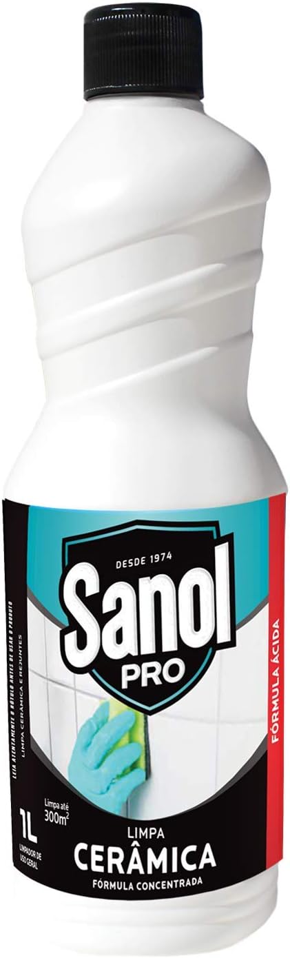 Limpador para Cerâmica e Rejunte SANOL 1