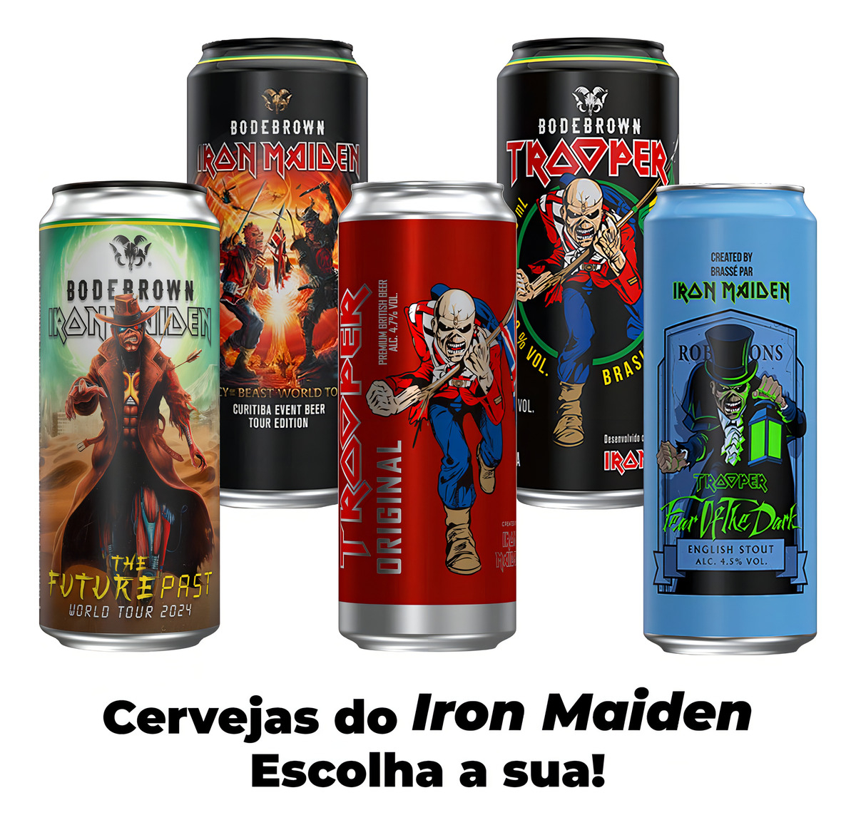Cerveja Inglesa Iron Maiden Trooper Fear Of The Dark 2