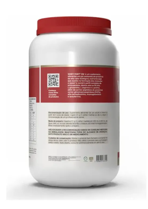 WHEY FORT 3W 900 g Baunilha 3