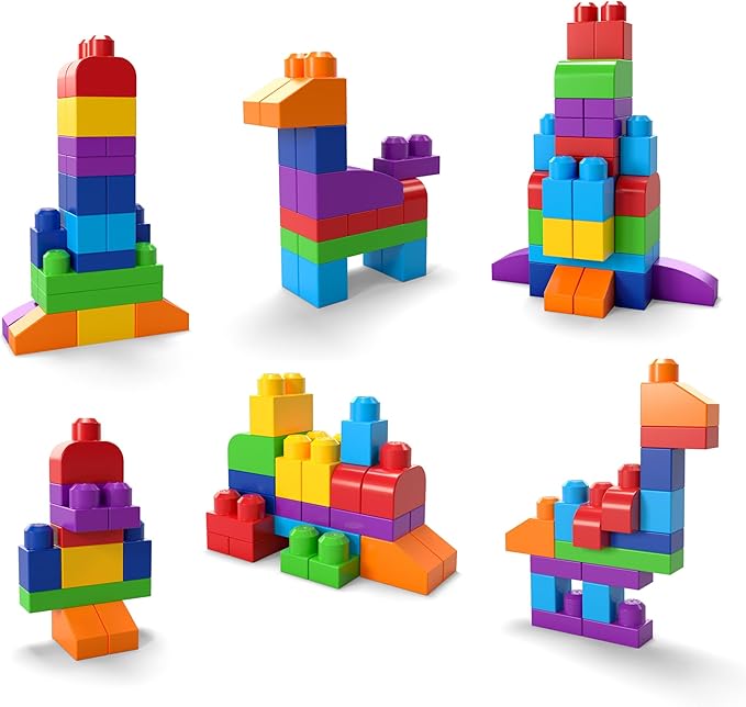Mega Bloks Jogo de Construção Bolsa de Construção de 60 Peças 4