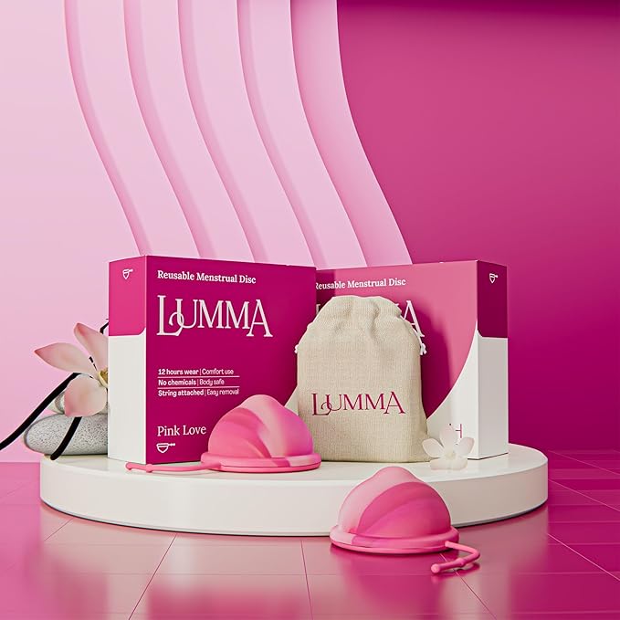 Disco Menstrual Pink Love 2