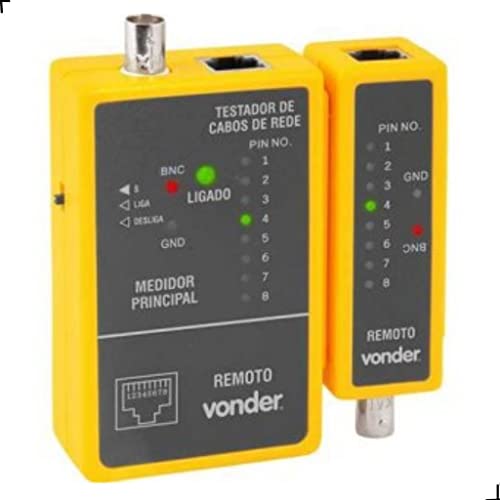 Testador de Cabos de Rede RJ45 e Cabos Coaxiais 1