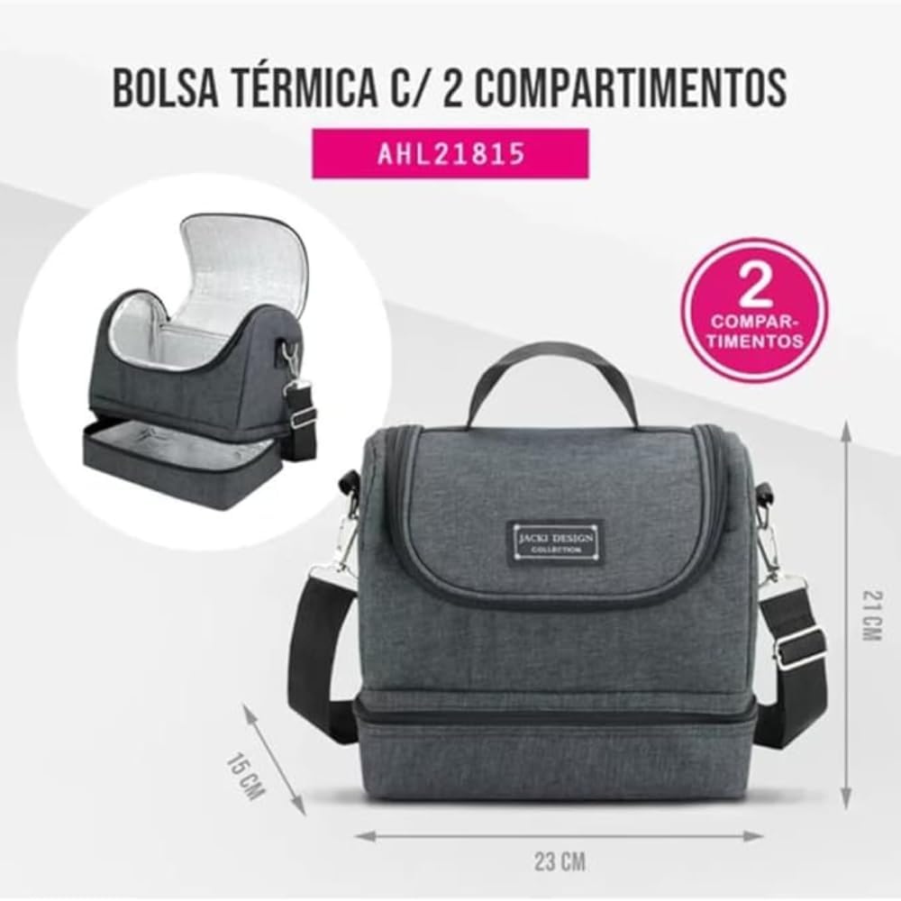 Bolsa Térmica com 2 Compartimentos Concept 3