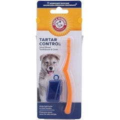 Escova de Dentes e Capa para Cães Pequenos