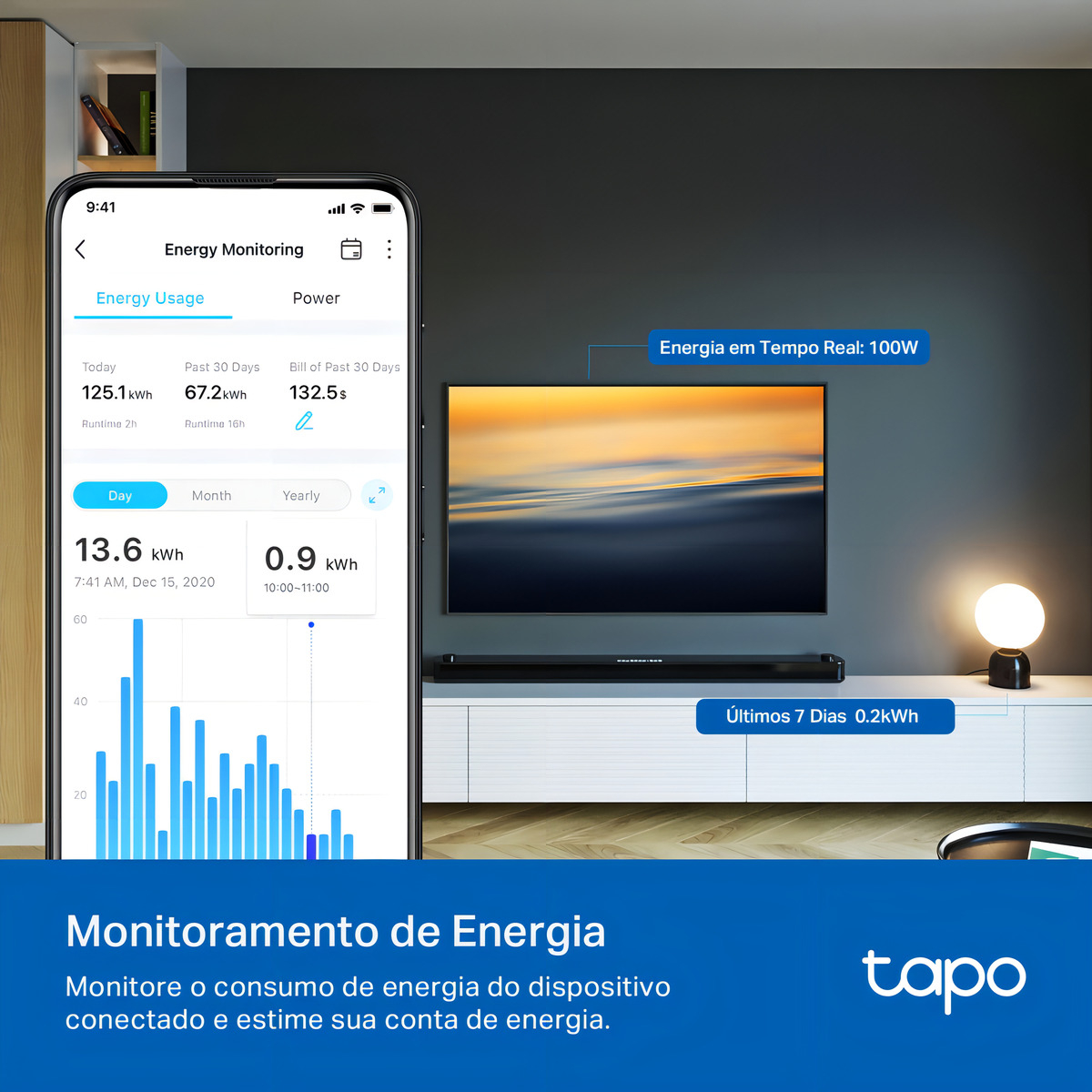 Tomada Inteligente Wi-Fi 10 A Bivolt 2