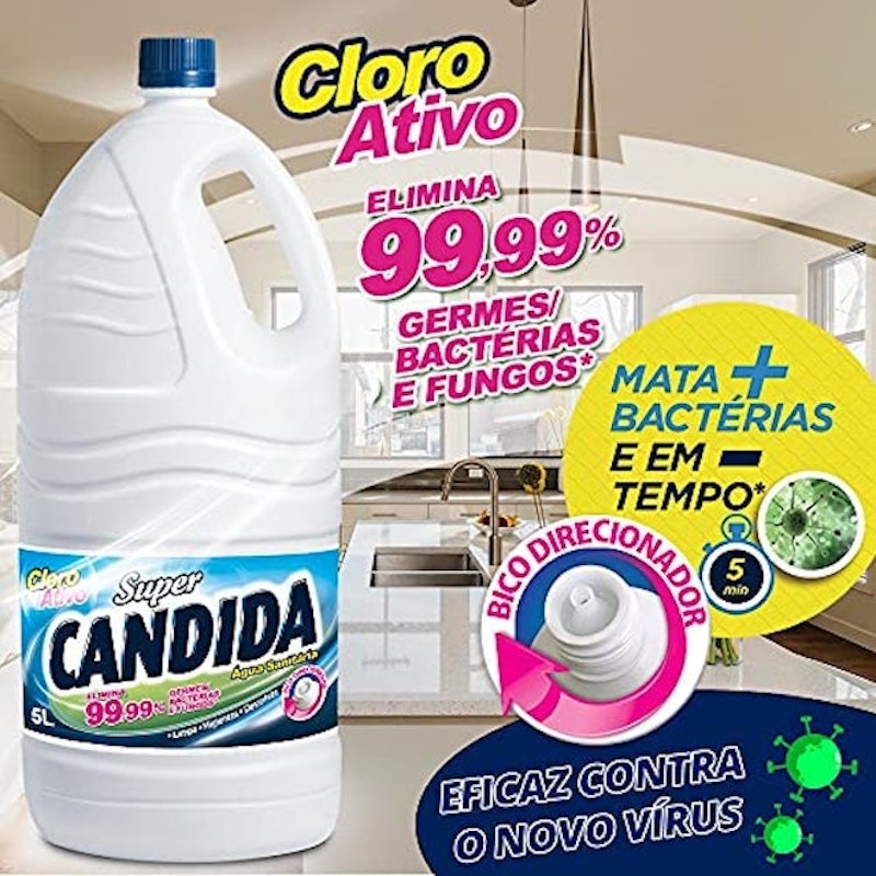 Água Sanitária Super Cândida 2