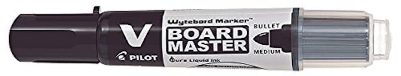 Marcador para Quadro Branco V-Board Master (Preto) 2