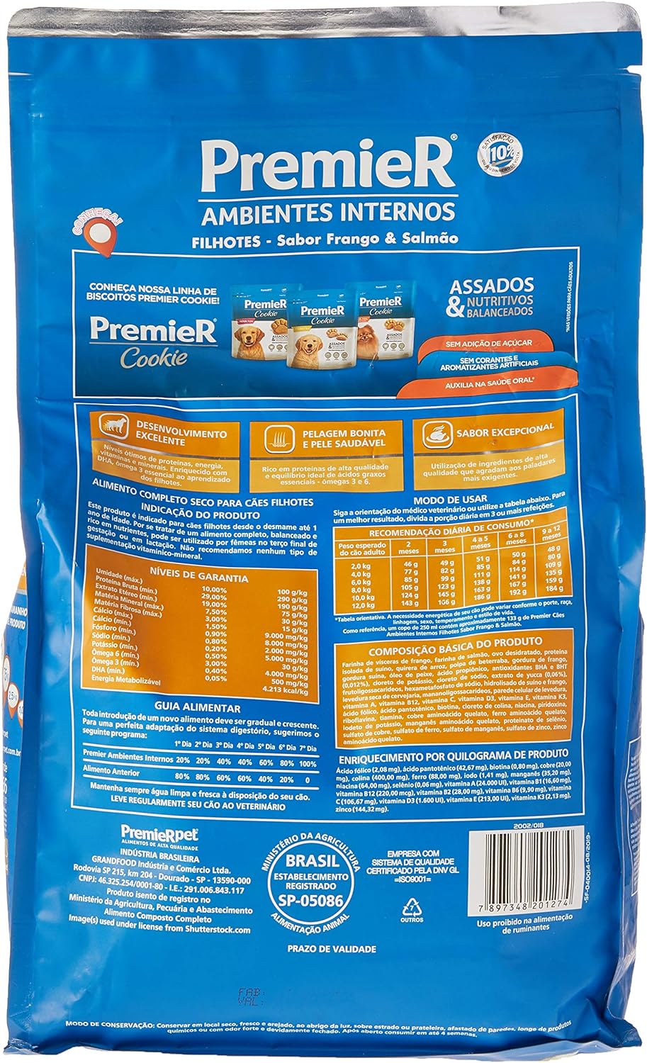 PremieR Ambientes Internos Cães Filhotes Porte Pequeno 2