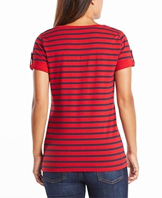 Camiseta Feminina Listrada 2