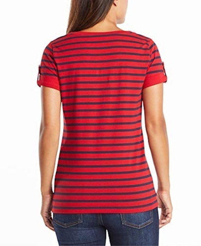 Camiseta Feminina Listrada 2