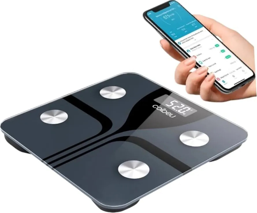 Balança Digital Corporal Bioimpedância Coibeu 2