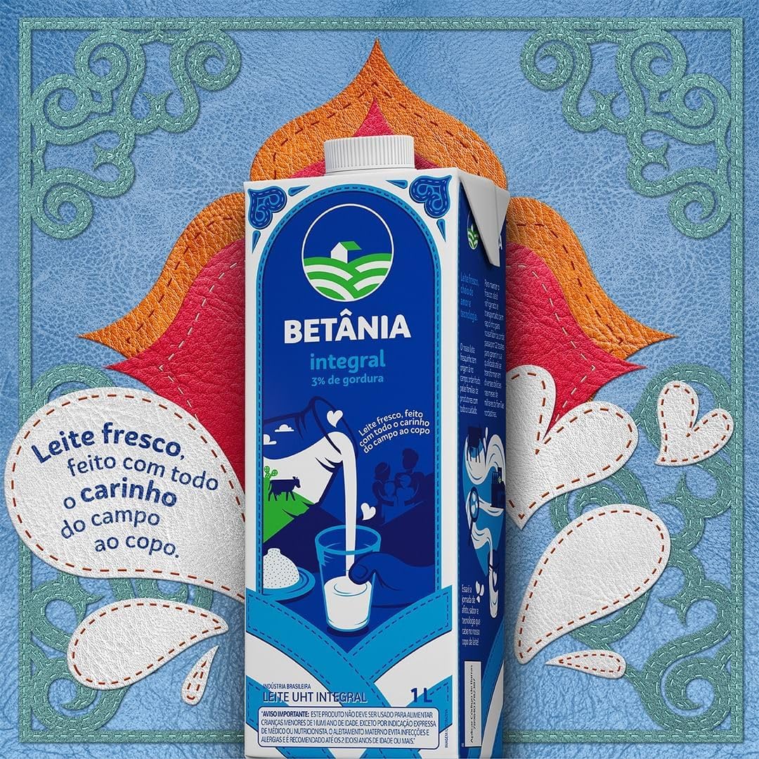 Leite Betânia UHT Integral 1L 5