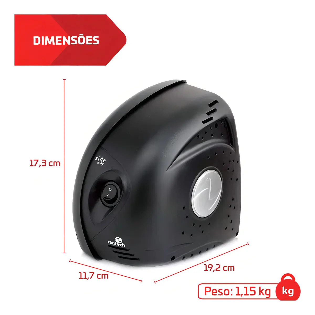Estabilizador Side Way Ragtech 300 VA 5