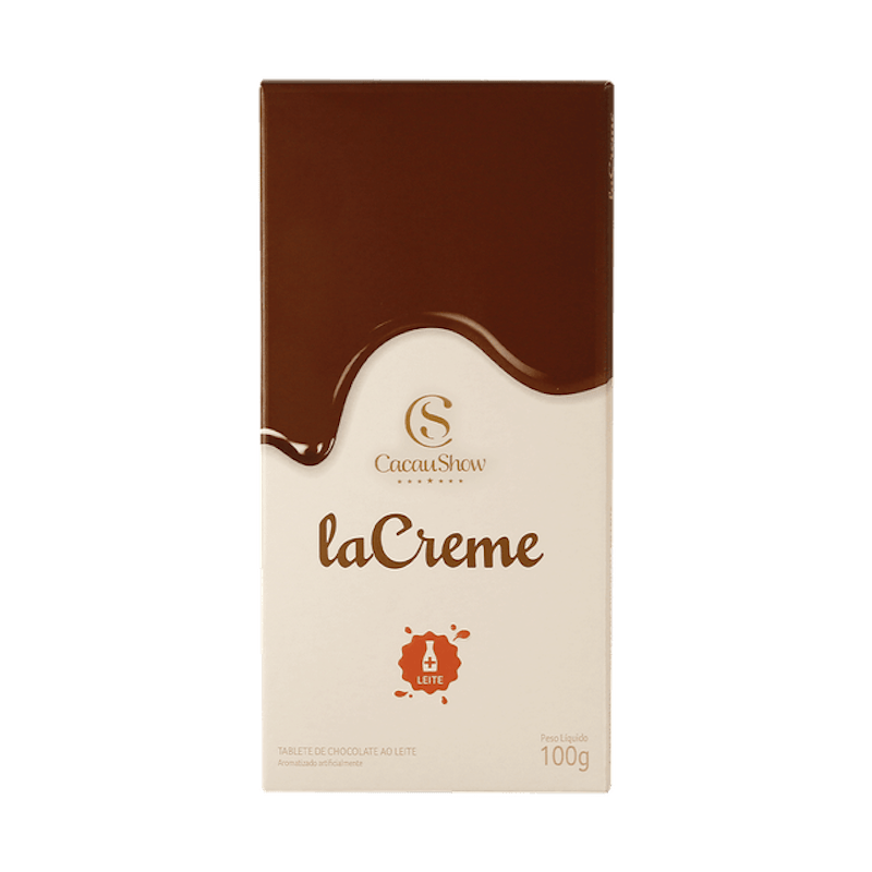 Tablete LaCreme ao Leite 1
