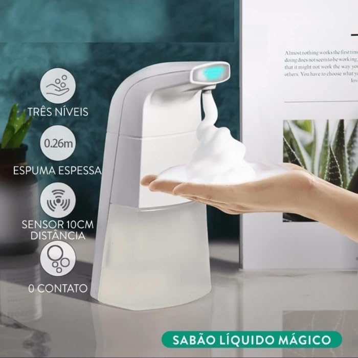 Dispenser Inteligente Automático para Sabonete Líquido 4