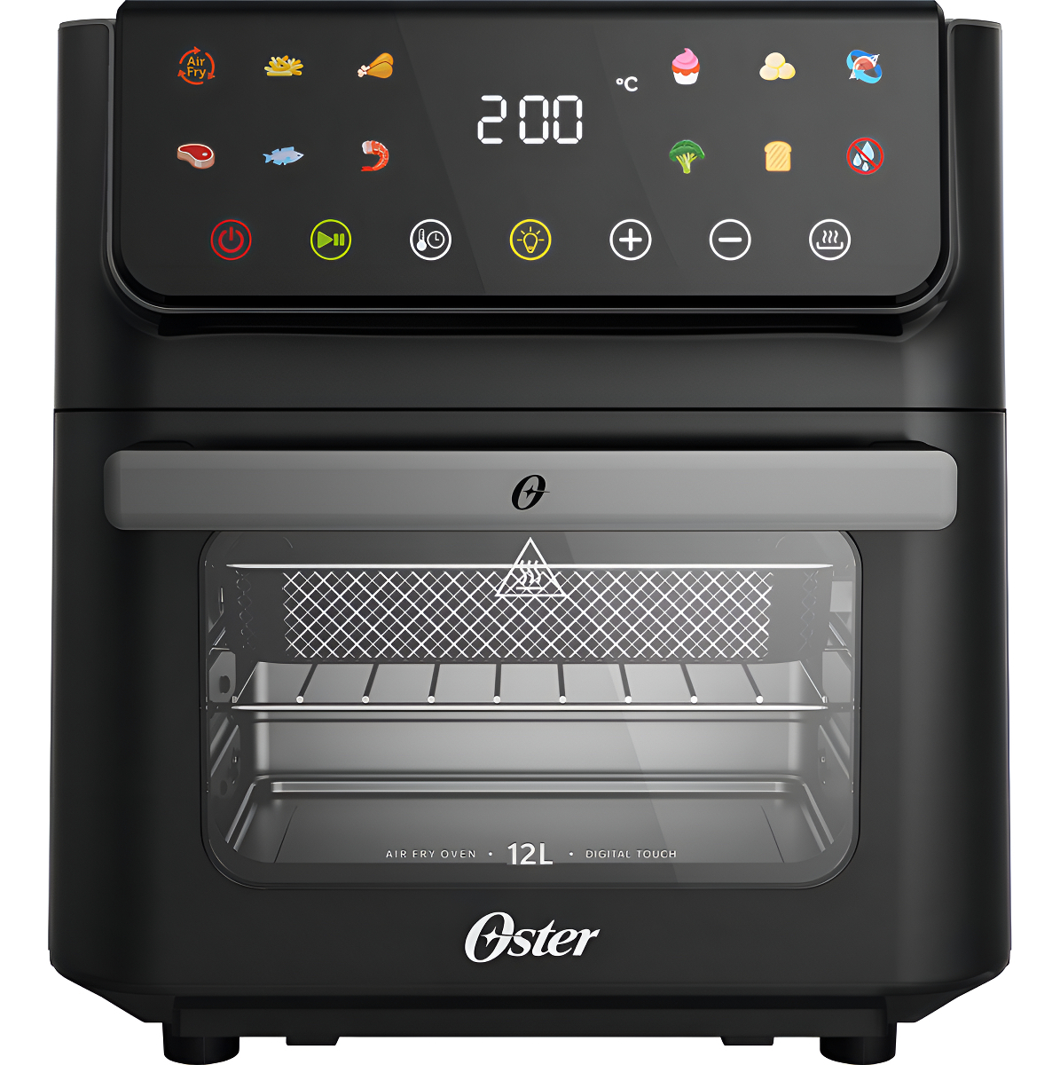 Fritadeira Oven Fryer 12 L Oster Multi Touch 3 em 1 1