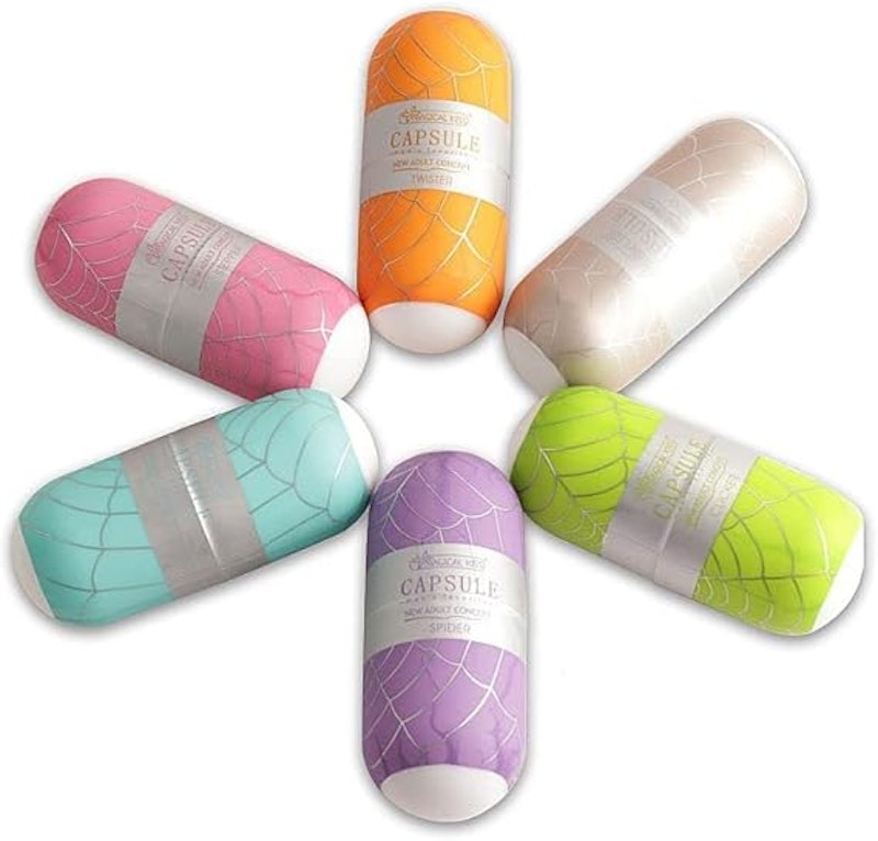 Kit com 06 Masturbadores Masculinos Egg Cápsula 2