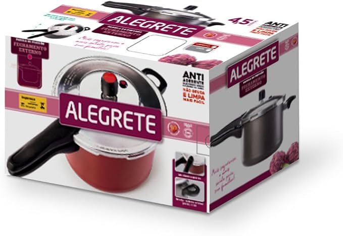 Panela de Pressão Alegra 4,5 L 4