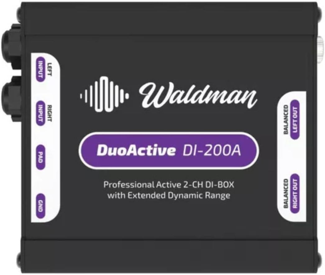 Direct Box Ativo Waldman DI-200A Activity 2 Canais 1