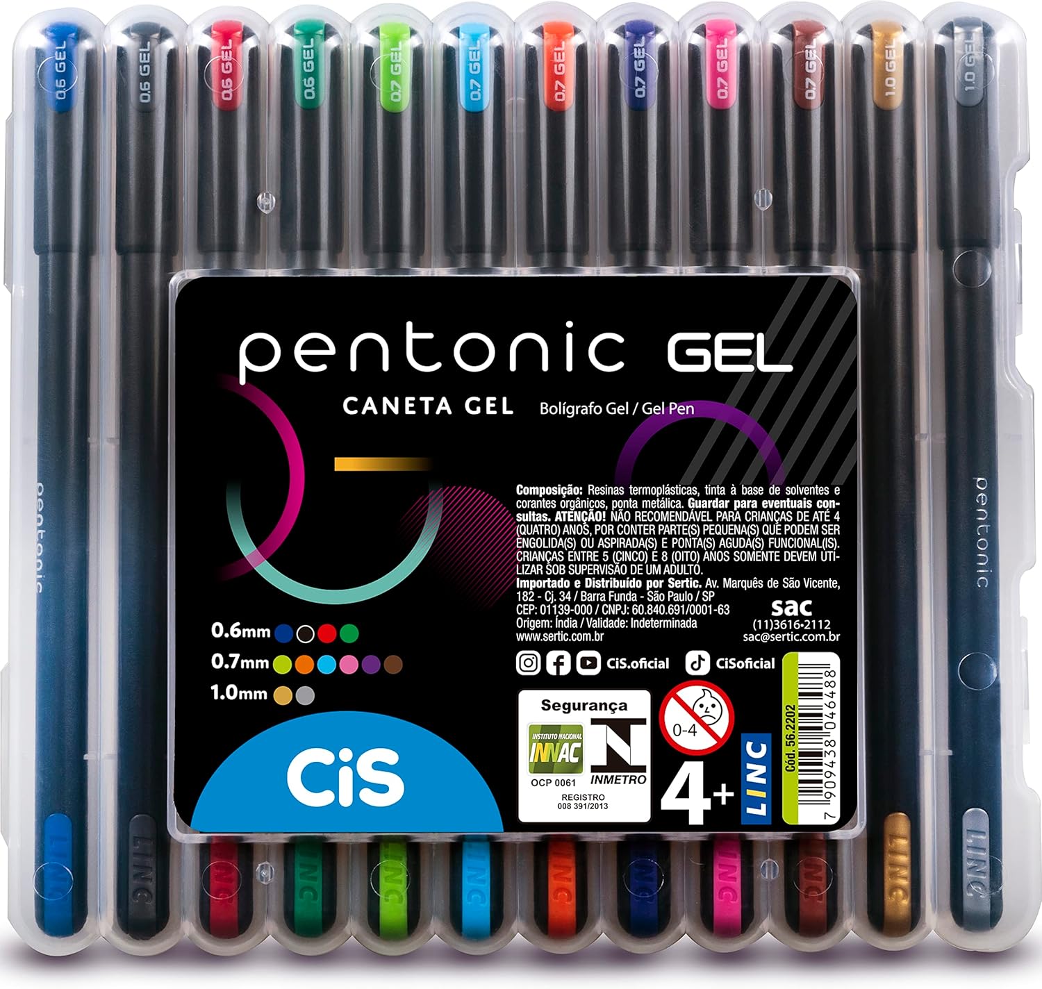 Caneta Gel Bpx 1