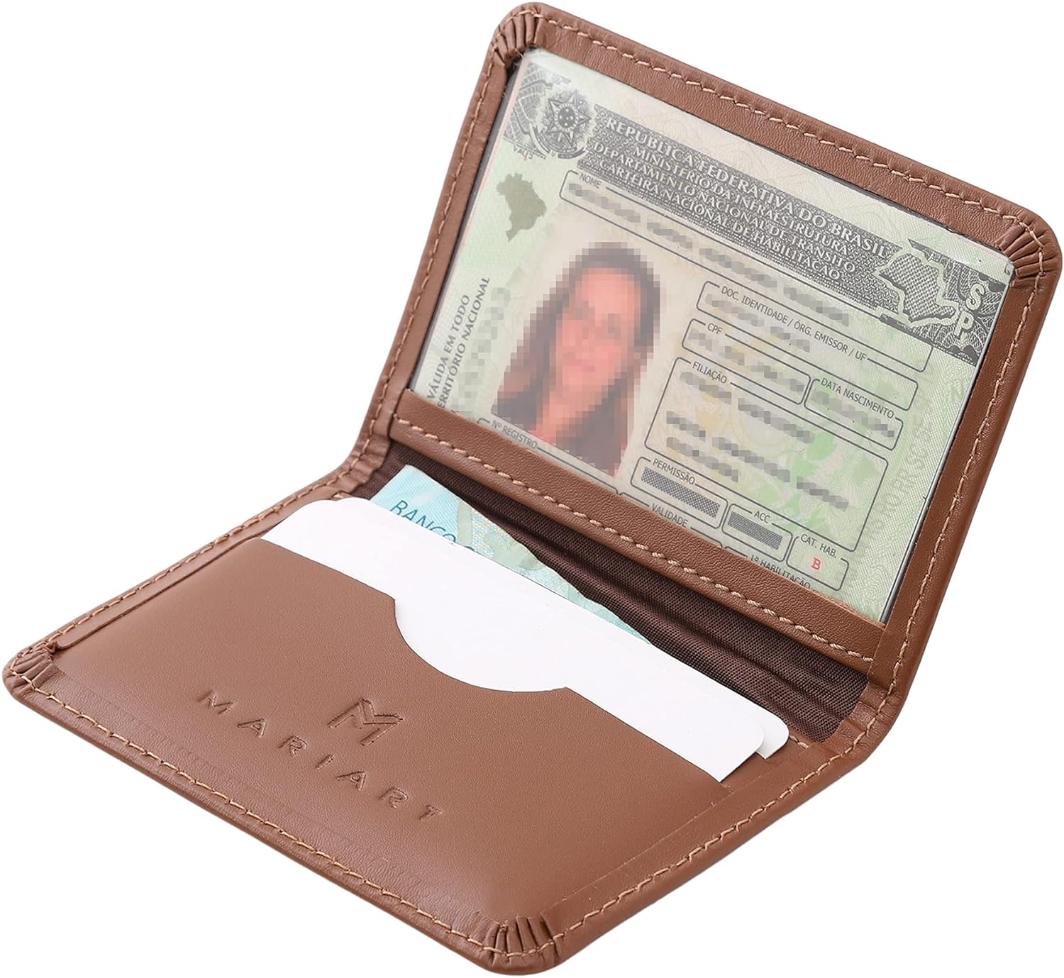 Carteira Couro Mariart Slim 154F 2