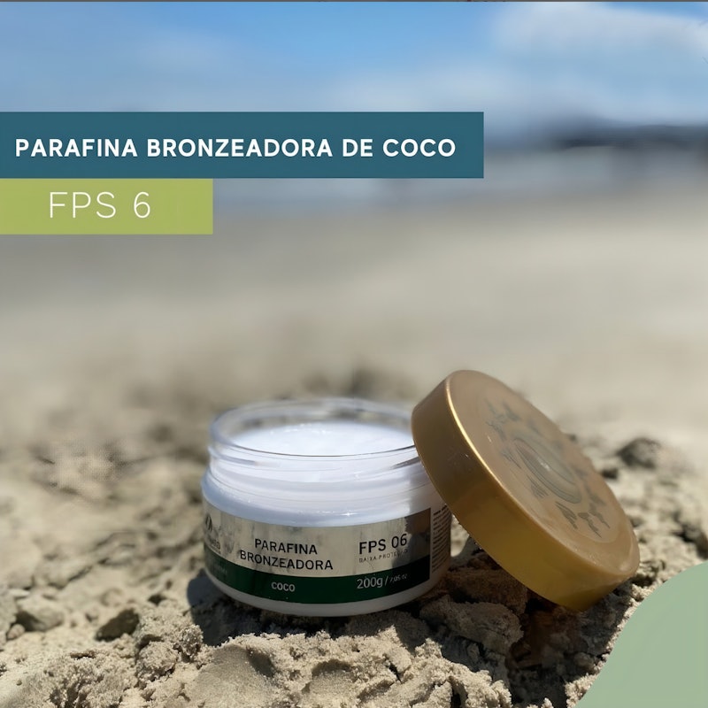 Parafina Bronzedora FPS 6 Coco 3