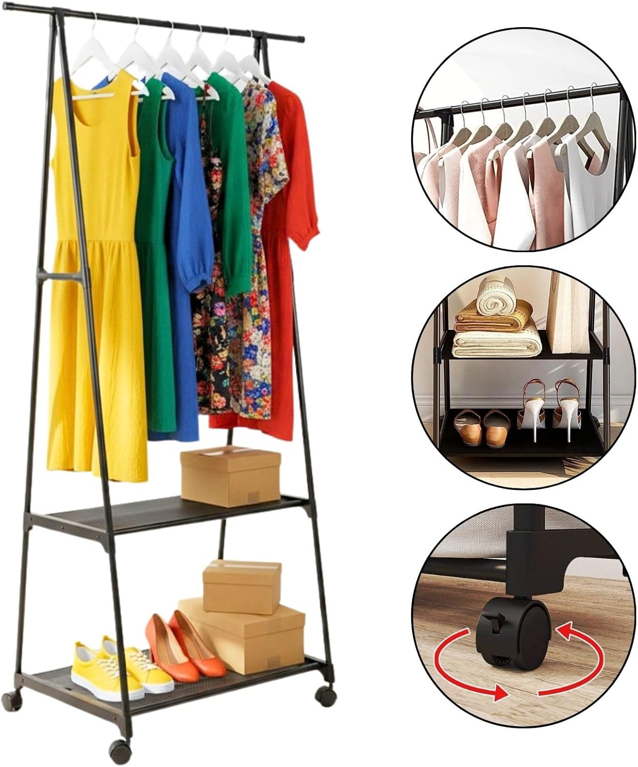 Arara Organizadora de Roupas Kontuz 5