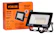 FOXLUX Refletor Led 20 W 3000 K Preto Bivolt FX 1