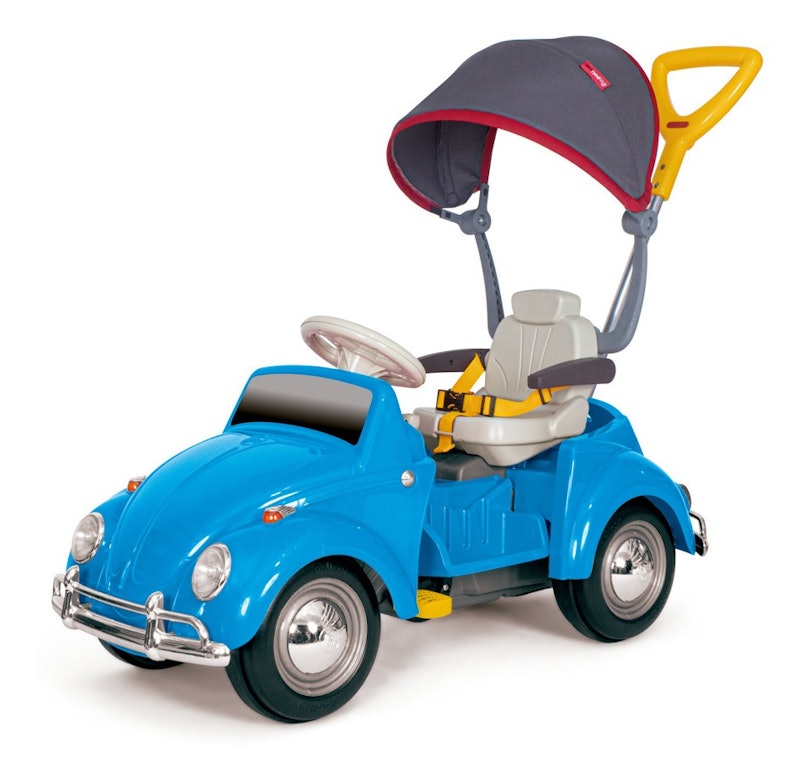 Bubblecar Carrinho Infantil Clássico 2 em 1 Passeio com Empurrador e Pedal 1