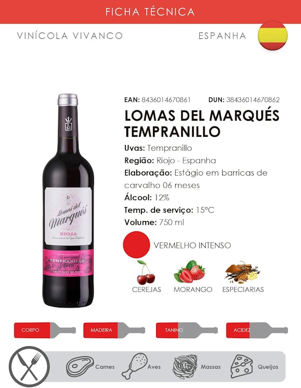 Lomas del Marqués Tempranillo 4