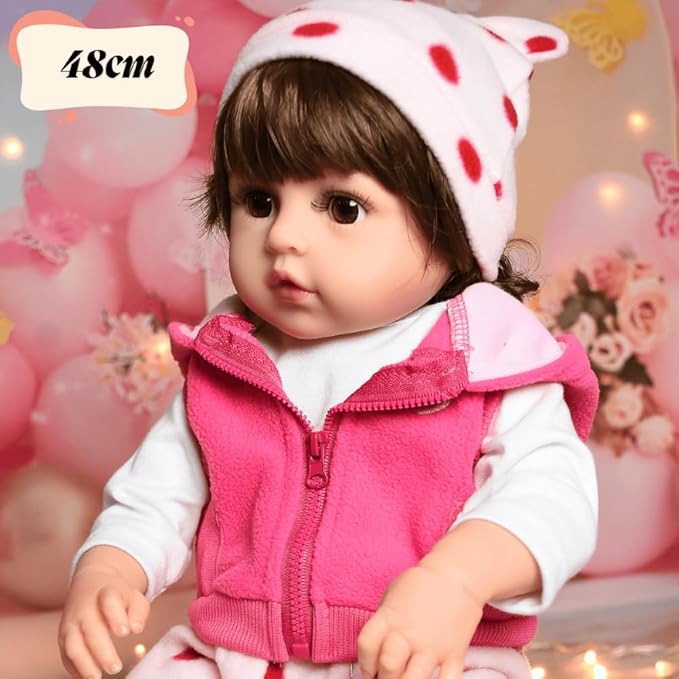 Boneca Bebê Reborn Girafinha 3