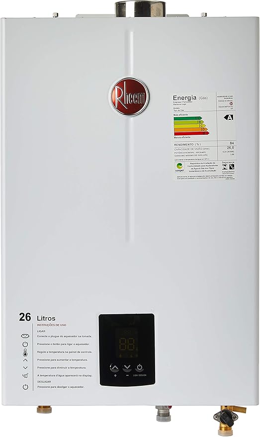 Aquecedor Digital 26 L (GN) 2