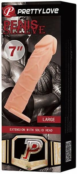 Capa Peniana Extensora CyberSkin com Anel 4